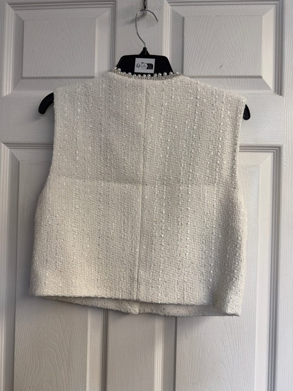 Laderisso Beaded Tweed Vest - Picture 6 of 7